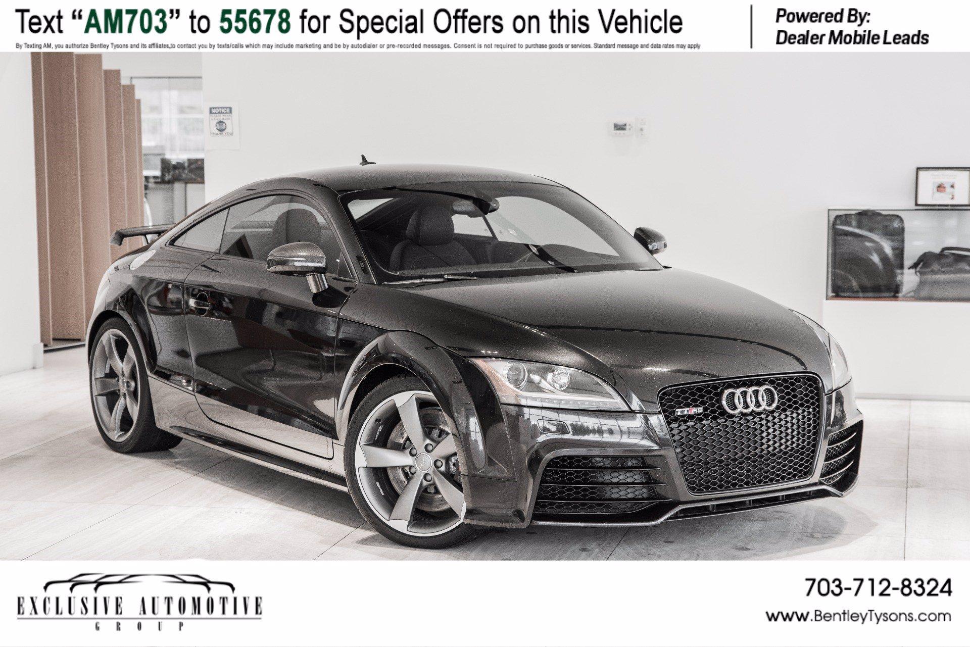 Used 2013 Audi TT RS 2.5 quattro | Vienna, VA