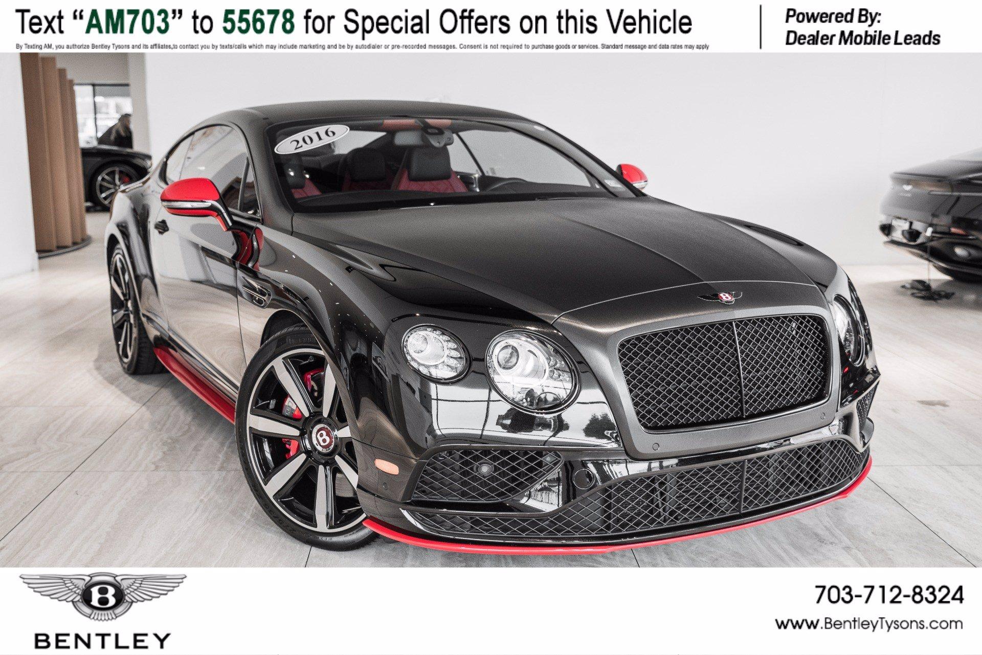 Used 2016 Bentley Continental GT GT V8 S | Vienna, VA