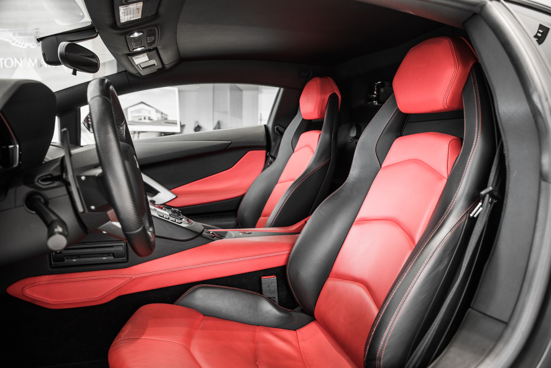 Interior Of Lp700 Lamborghini Aventador LP700 4 Roadster 09 August