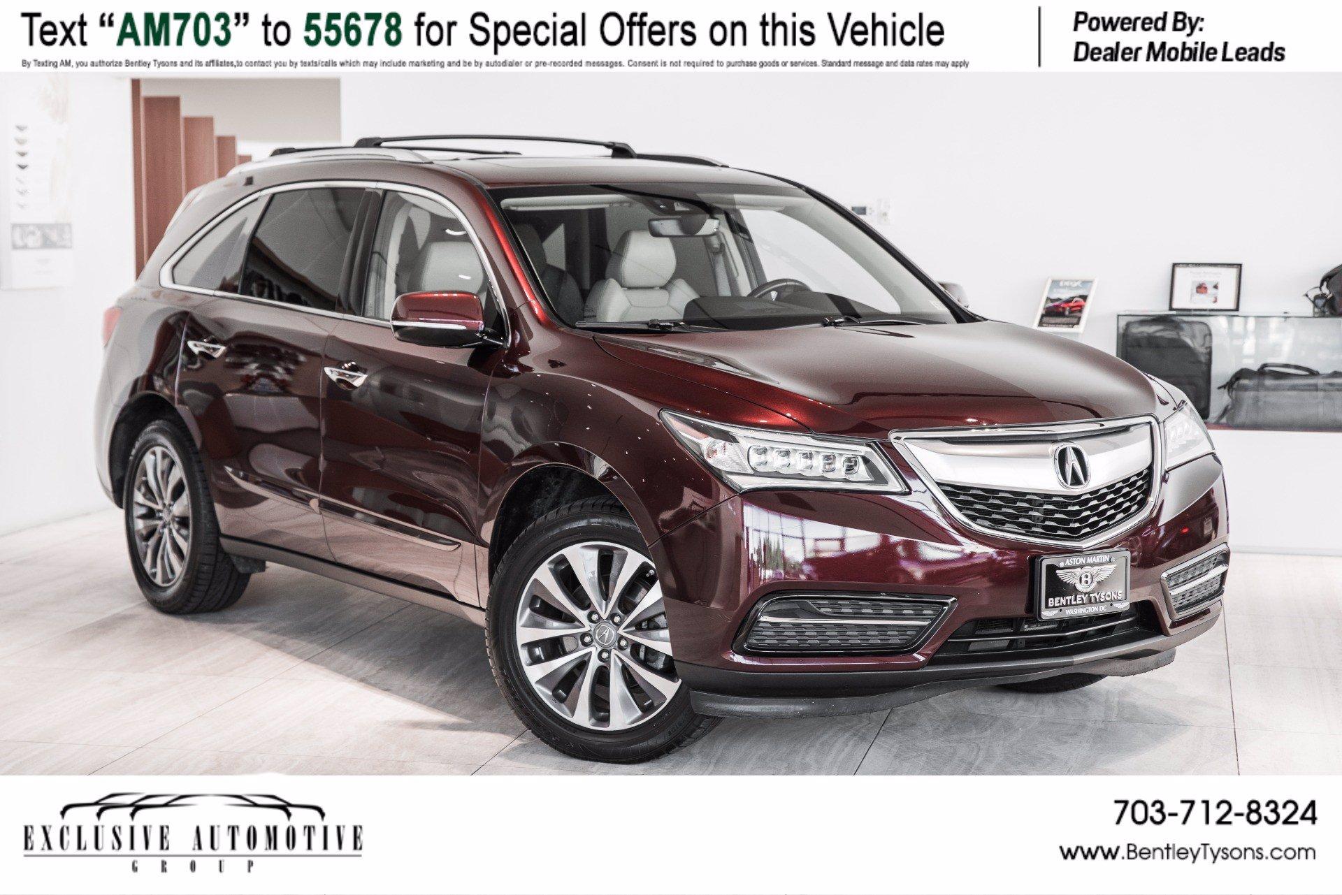 Used 2016 Acura MDX For Sale (Sold) | Exclusive Automotive Group Stock  #P013032
