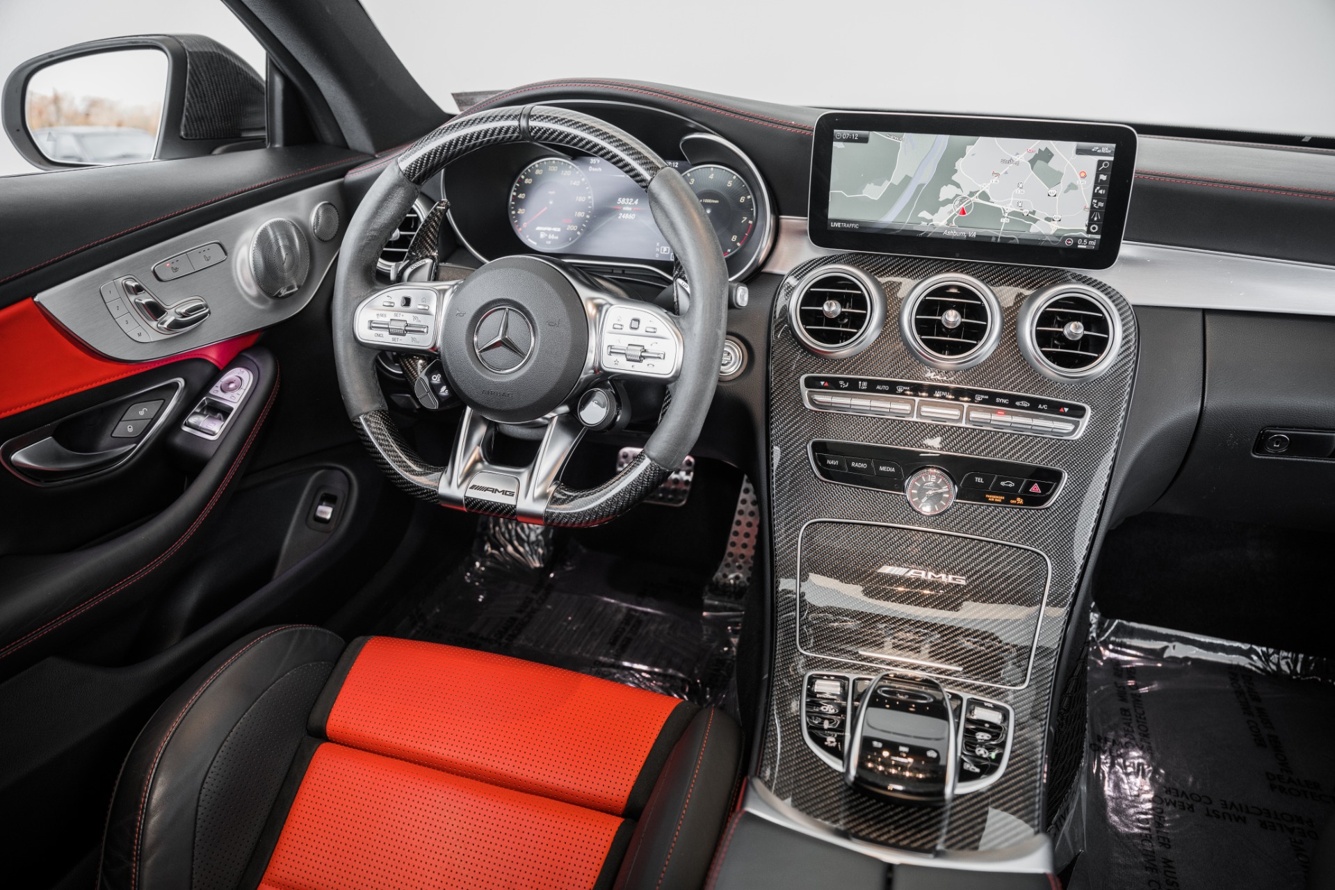 2022 Mercedes C63 Amg Interior