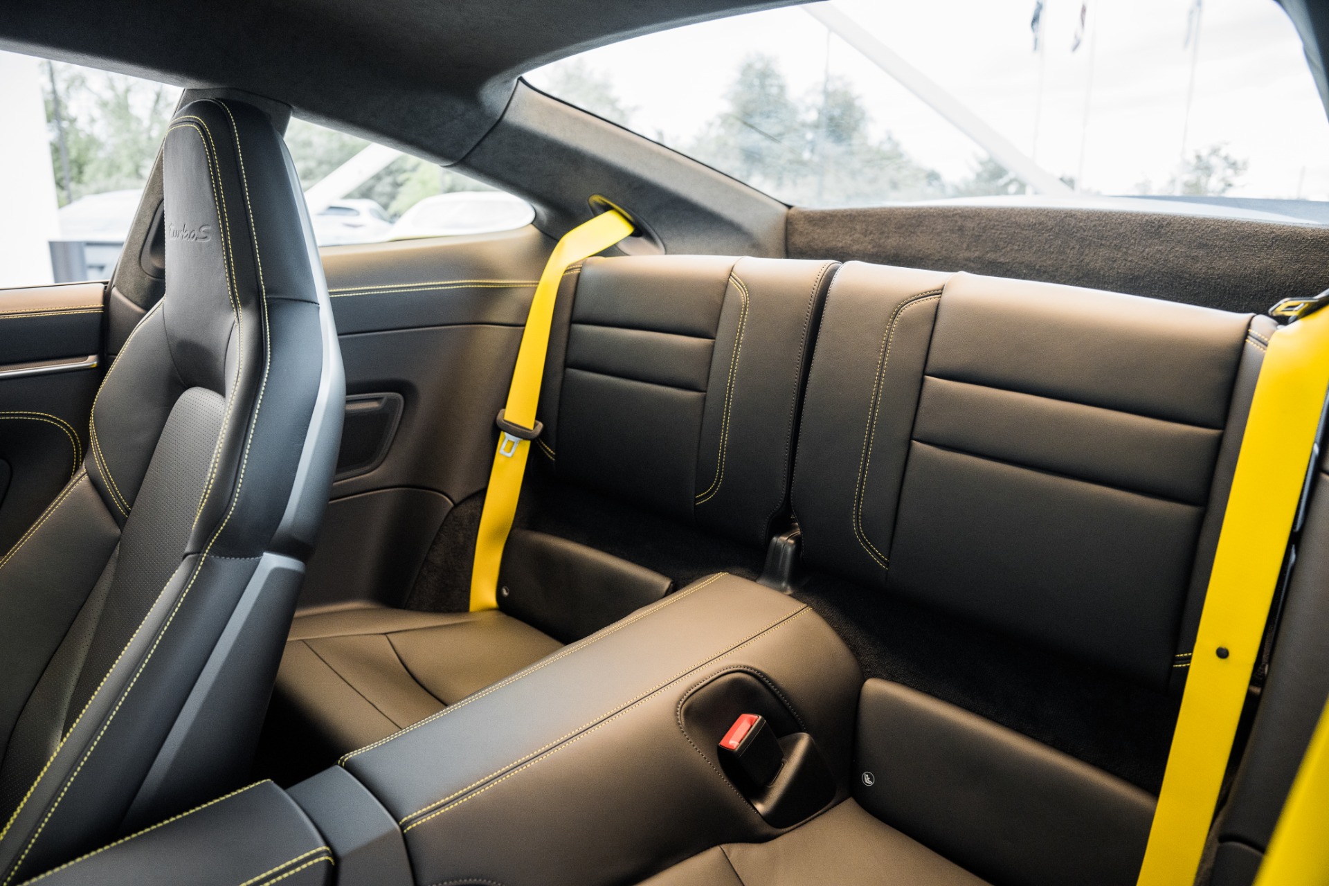 Porsche 911 Interior Back Seat