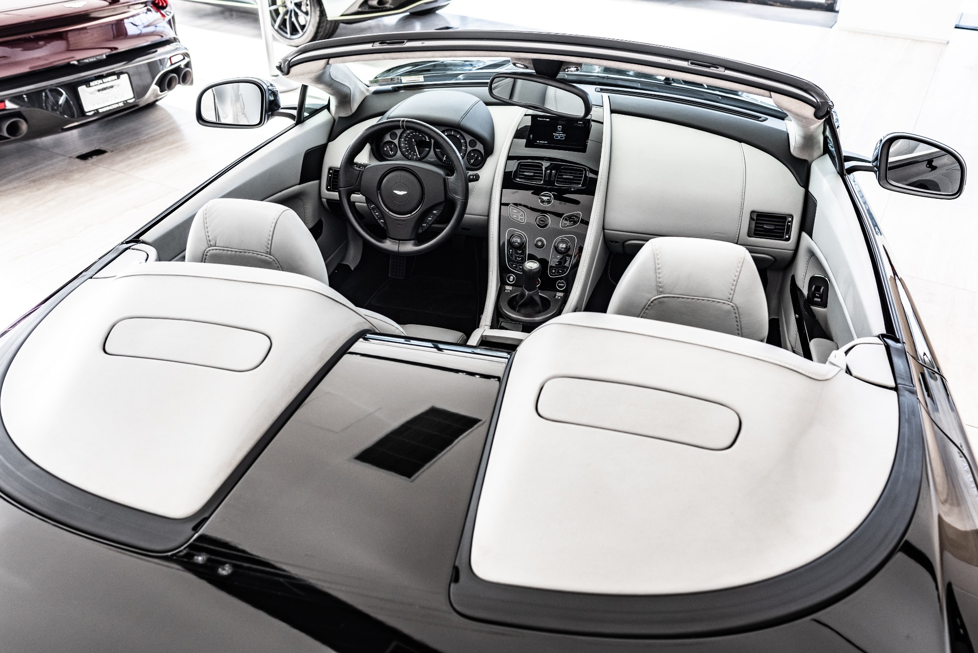 Aston Martin Convertible Interior