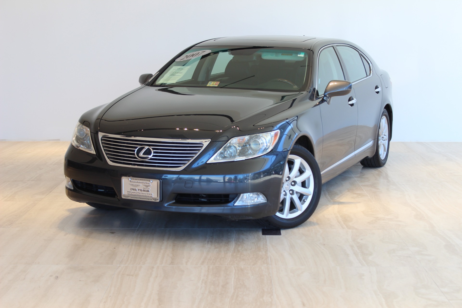 2008 Lexus LS460 Base with 20x10.5 Work VS-XX and Accelera 235x35 on Air  Suspension | 3070855 | Fitment Industries